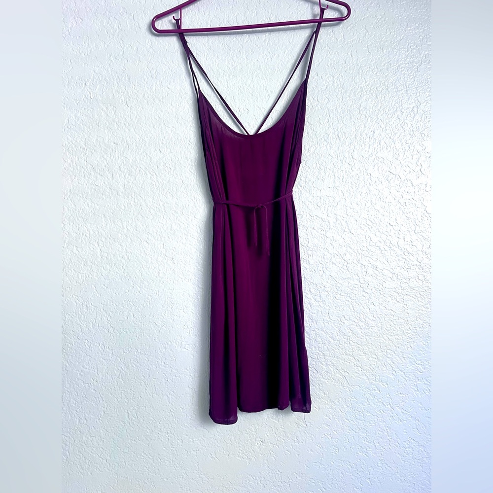 Burgundy Dress